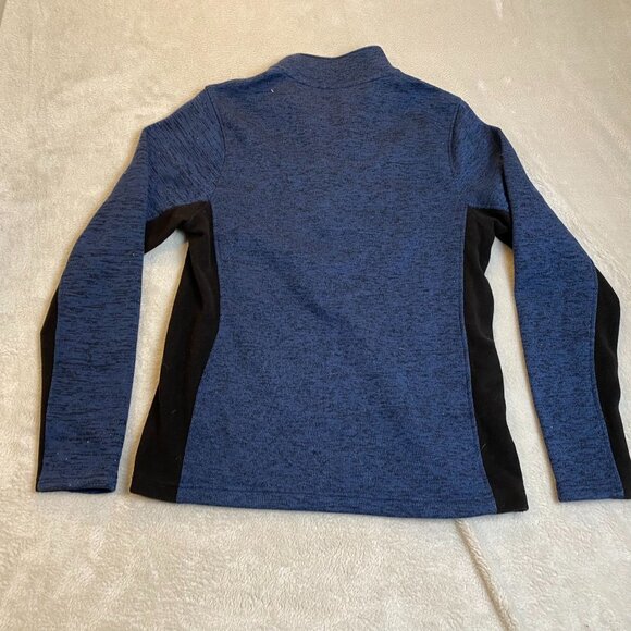 Syracuse University Womens 1/4 Zip Pullover Sweatshirt Small Blue & Black - Picture 7 of 8